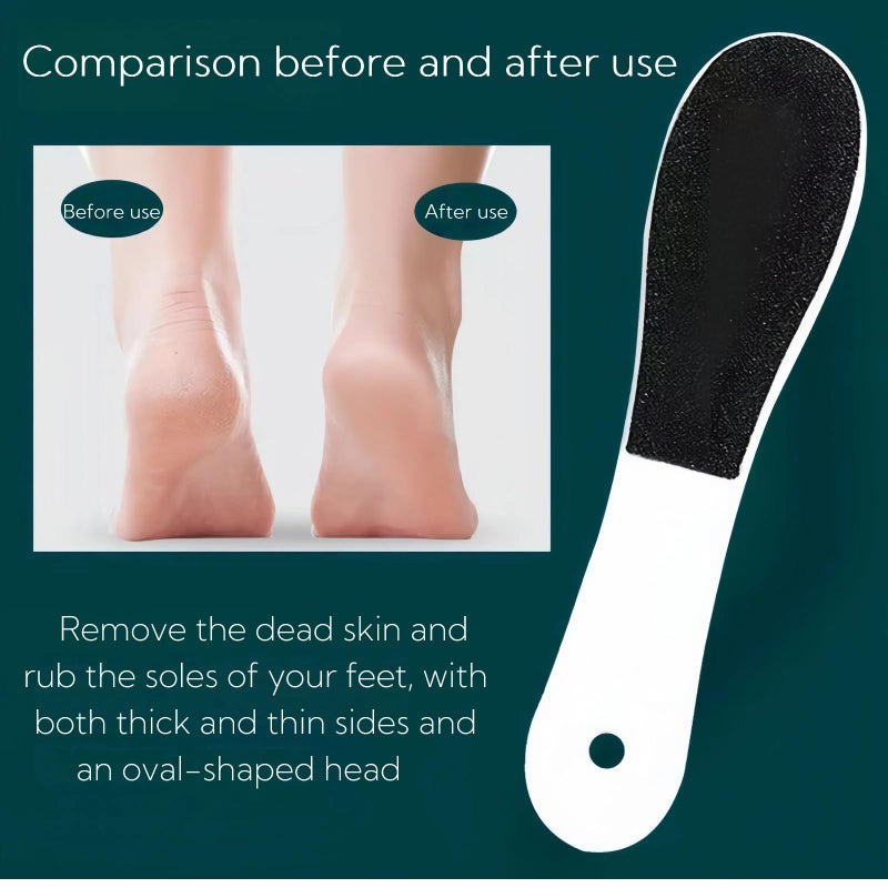 Agirlvct 10 Pack Foot File, Professional Foot Callus Remover Sandpaper Pedicure Tools, Double Side Foot Scrubber, Sander for Dead Skin Foot Rasp Pedicure for Women Mother Family Manicure Beauty Shop Spa - Image 4